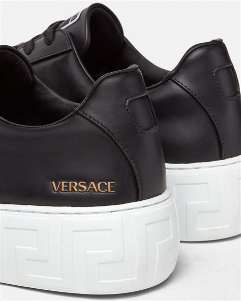 greca sneakers versace men's|Versace greca sneakers women's.